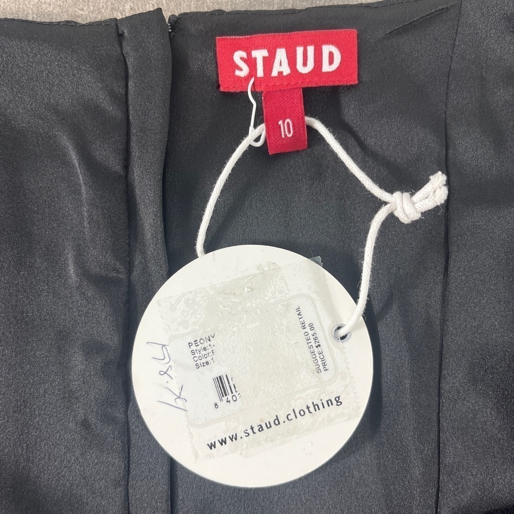 NEW Staud Peony Black Corset Top - Picture 12 of 12